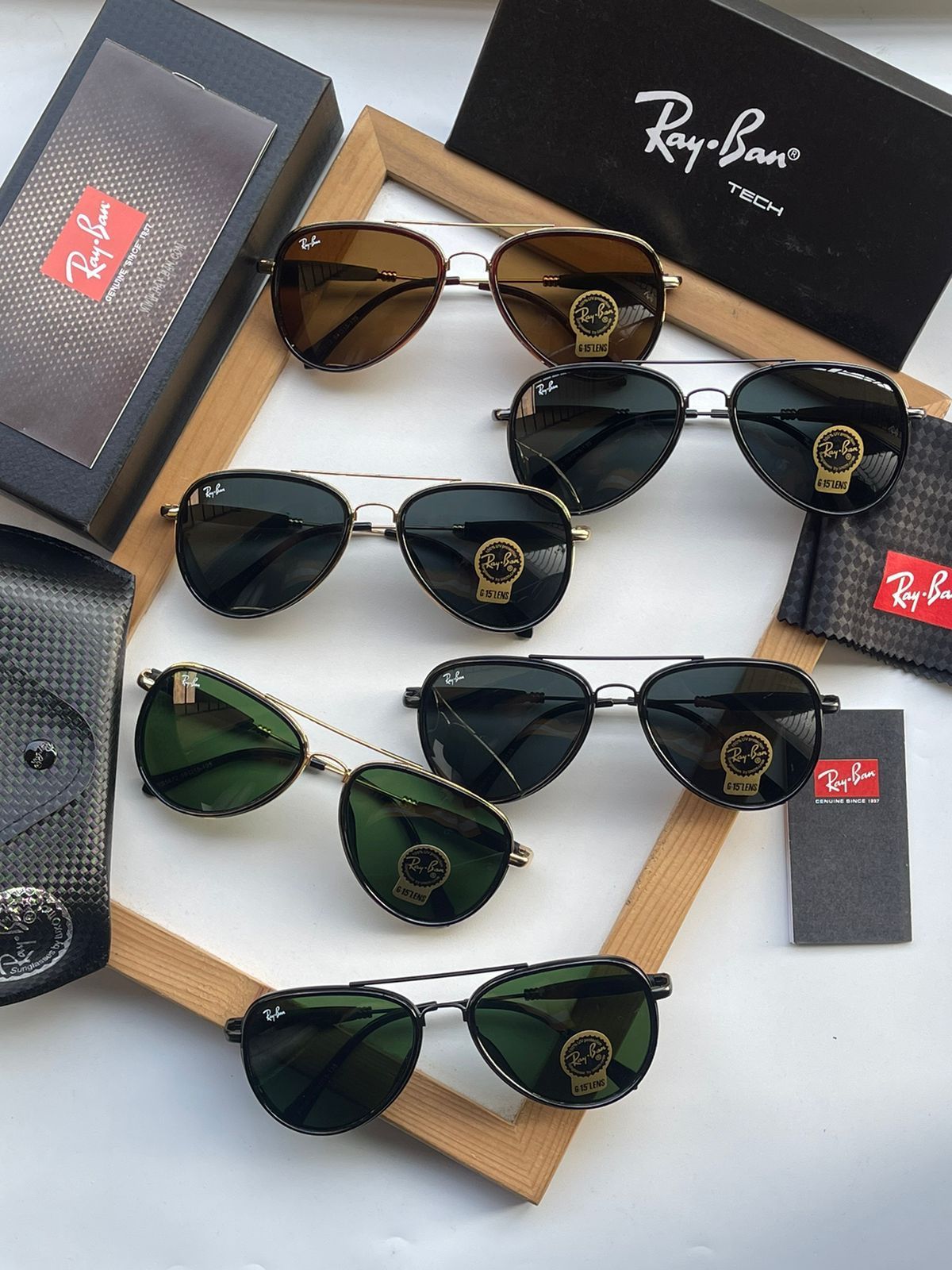 Lentes de sol Rayban Aviator AAA