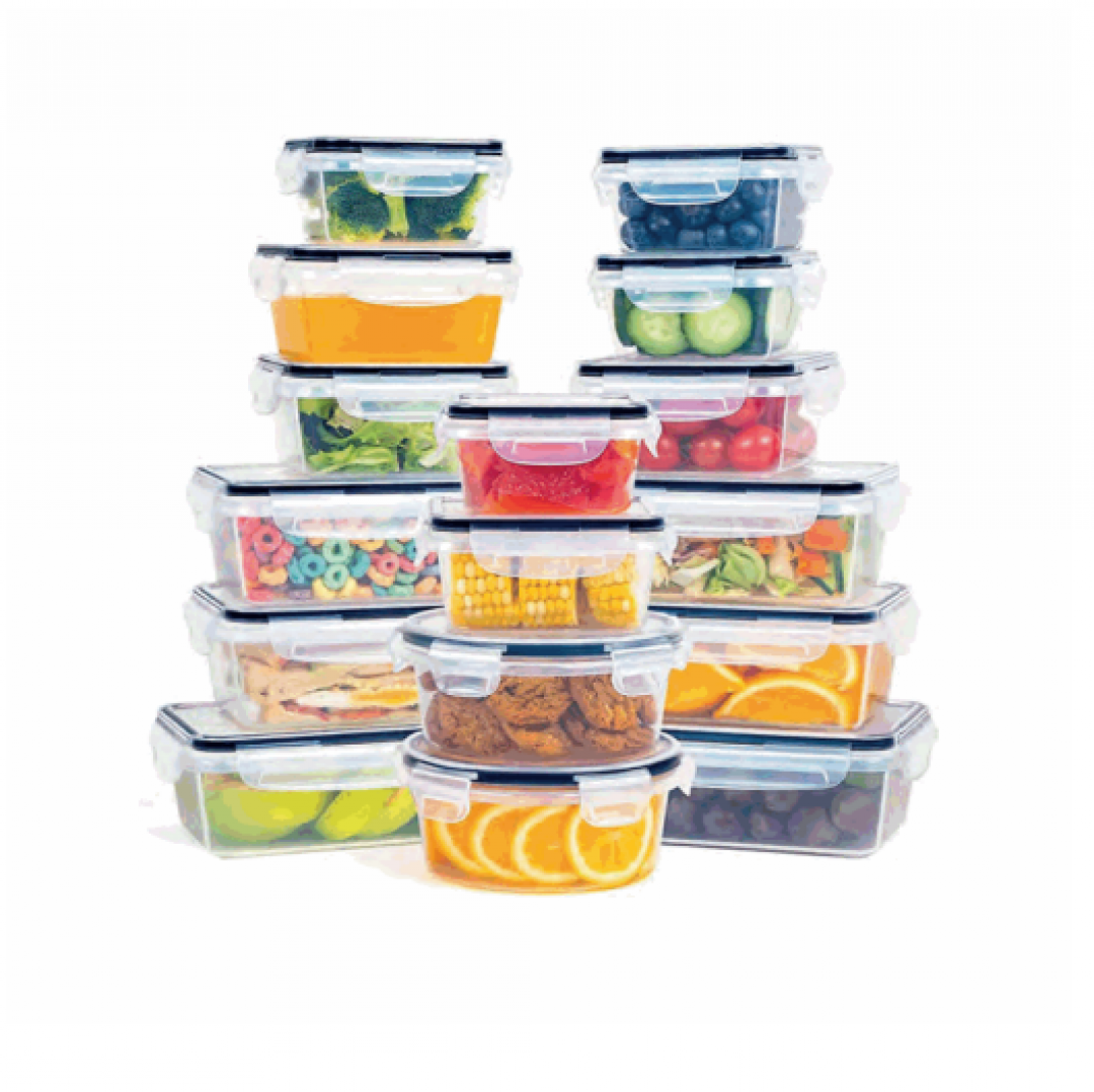 SET DE RECIPIENTES PLASTICOS X16 CROIX