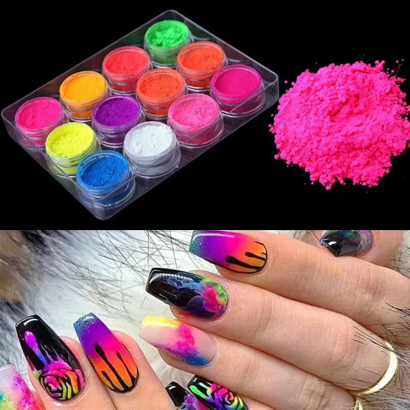 PIGMENTO DE NEON PARA NAIL/MAQUILLAJE