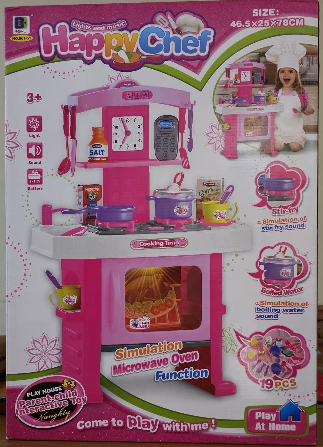 Juego de Cocina Happy Chef